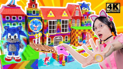 بازی با آهن ربا مغناطیسی  مسیر...