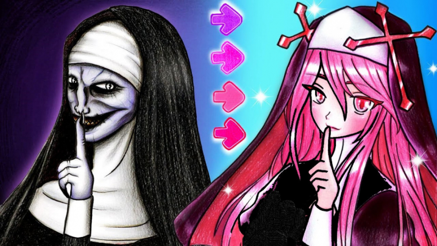 ایده های میکاپ راهبه  اف ان اف...