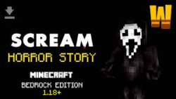 SCREAM: HORROR STORY For Minecraft Bedrock Edition 1.18  [Trailer Official]