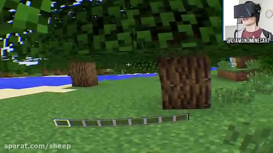 Minecraft vr version gameplay