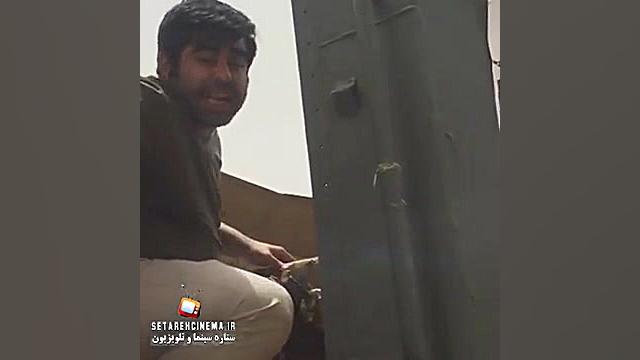 امیر نوری در کنار مدافعان حرم در جنگ با داعش عراق زمان29ثانیه