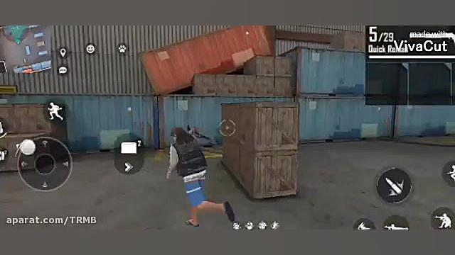 گیم پلی . هدشات. فری فایر روکش دندان