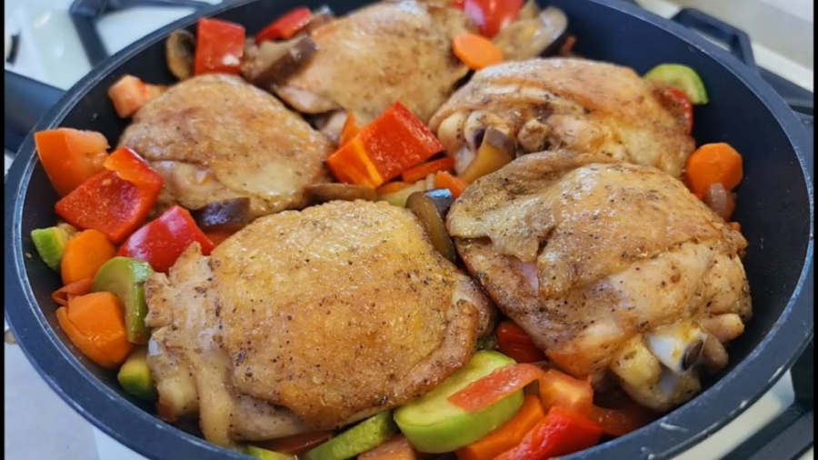 طرز تهی خوراک مرغ خوشمزه خانگی :: آموزش آشپزی