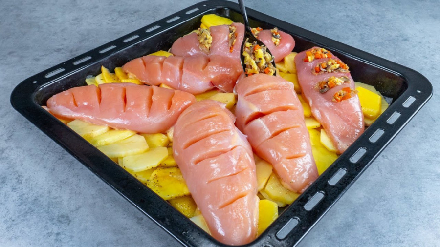 طرز تهیه غذای خوشمزه با سینه مرغ :: آموزش آشپزی