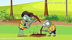 چالش PvZ 2 - Imp Zombies  Basic Zombies راهی برای نفوذ به باغ با All Plant