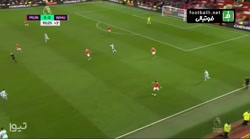 گل اول منچستریونایتد به وستهام...