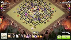 Clash of Clans - Town Hall 11 3-star with Queen Walk an