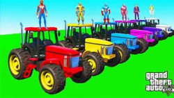 تراکتور کشاورزی برا اولین بار...