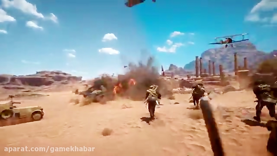 تریلر گیم پلی جدید بازی Battlefield 1 در E3 2016