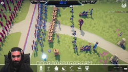 پارت 3 گیم totally accurate battle simulator برگام از سطح جنگ ها