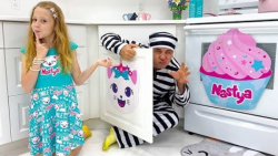 ناستیا و بابایی  قسمت 68  بازی...