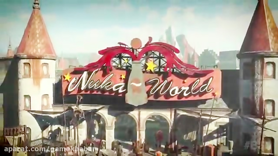 گیم پلی Nukaworld بازی Fallout 4 در E3 2016