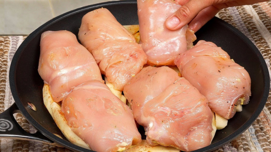 طرز تهیه غذای جدید با مرغ :: آموزش آشپزی :: غذای خانگی