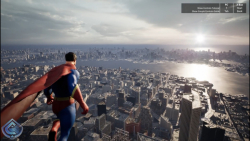 گیم پلی بازی سوپرمن Superman با موتور گرافیکی آنریل انجین 5