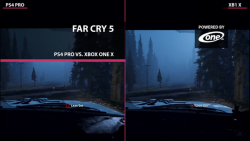 مقایسه گرافیکی بازی far cry5 در کنسول های  ps4 pro و xbox one x
