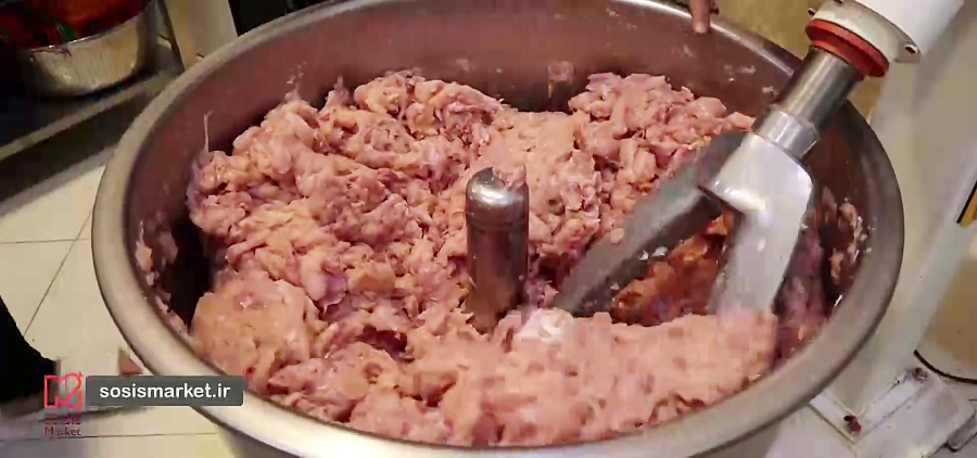 آموزش عمل آوری گوشت مرغ یا تامبلر کردن گوشت