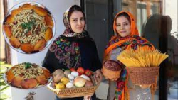ماکارونی! پاستا به سبک روستایی ایران با سس گوجه و گوشت چرخ کرده