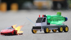 آموزش ساخت ماشین آتش نشانی کوچک