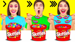 چالش با سریع ترین سرعت غذا خور...