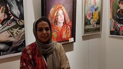 رویا علیزاده نمایشگاه گروهی در...
