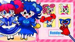 چالش لباس پاپی  میکس کارتونی ف...