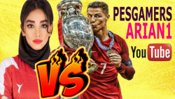 PESGAMERSARIAN1 | بازی تیم زنان پرسپولیس مقابل کریستیانو رونالدو