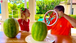 استیسی و بابایی  کلیپ کودکانه...