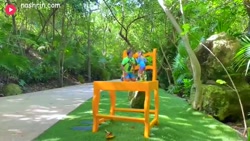 استیسی و بابایی  کلیپ کودکانه...