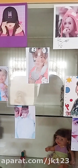 وسایل من از بی تی اس و بلک پین...