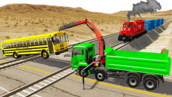 گیم ماشینی و قطار و کامیون ها :: ماشین بازی جدید