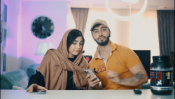 چالش سیگار با رضا و سما