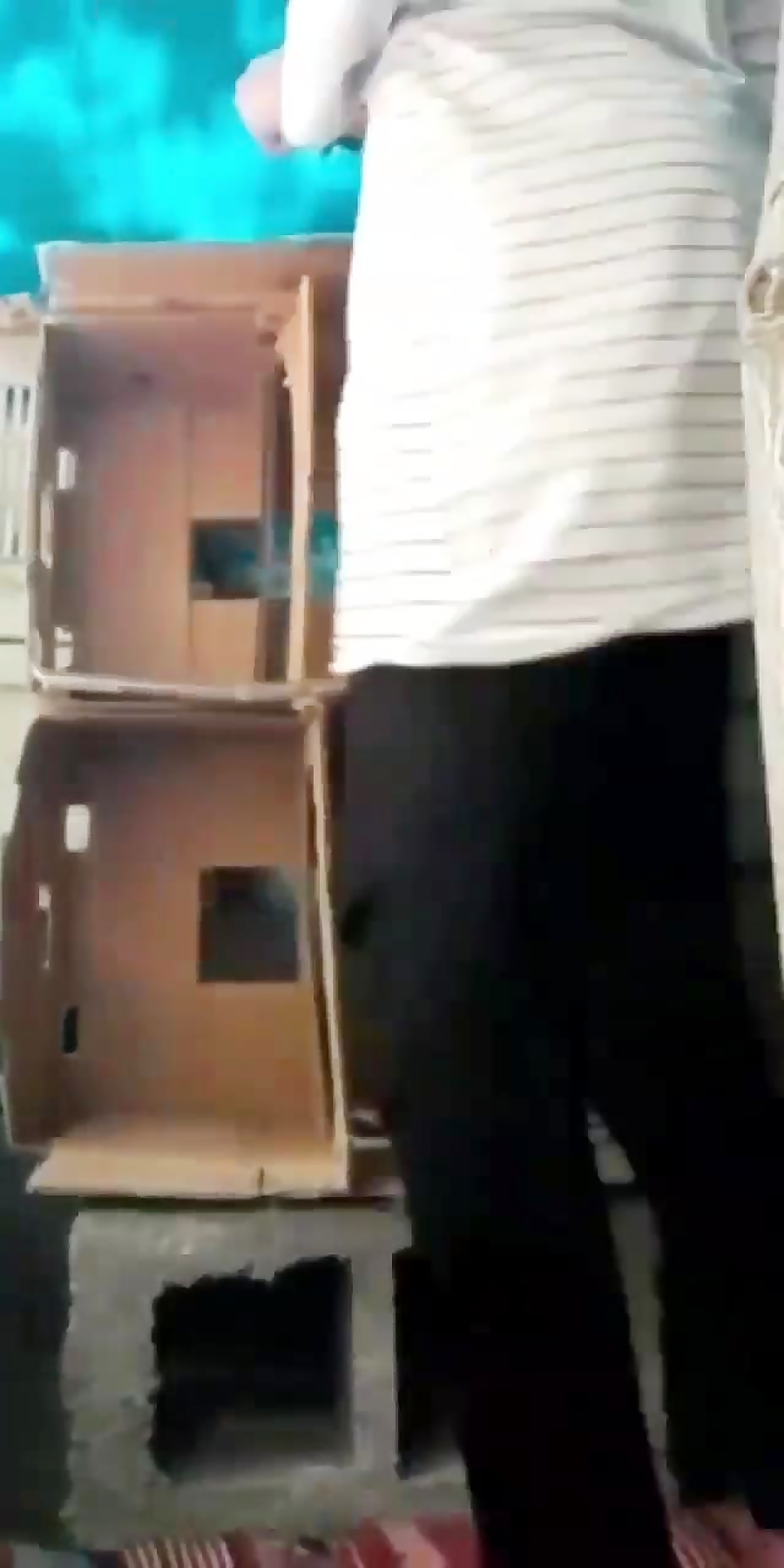 ساخت خونه باربی سه طبقه بزرگ