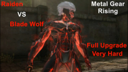 مبارزه با Blade Wolf بازی Metal Gear Rising