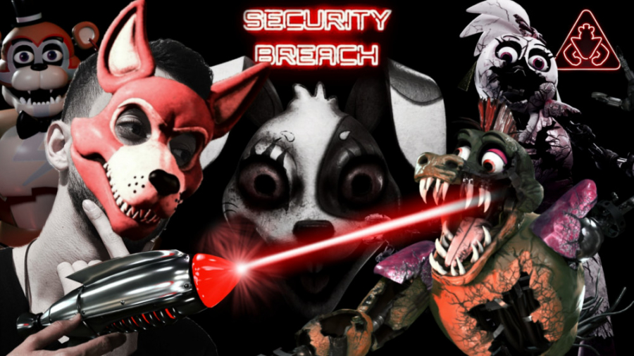فناف شکست امنیتی fnaf security breach نجات فردی فرار از دست مانتی !! #5 شلپ شلپ