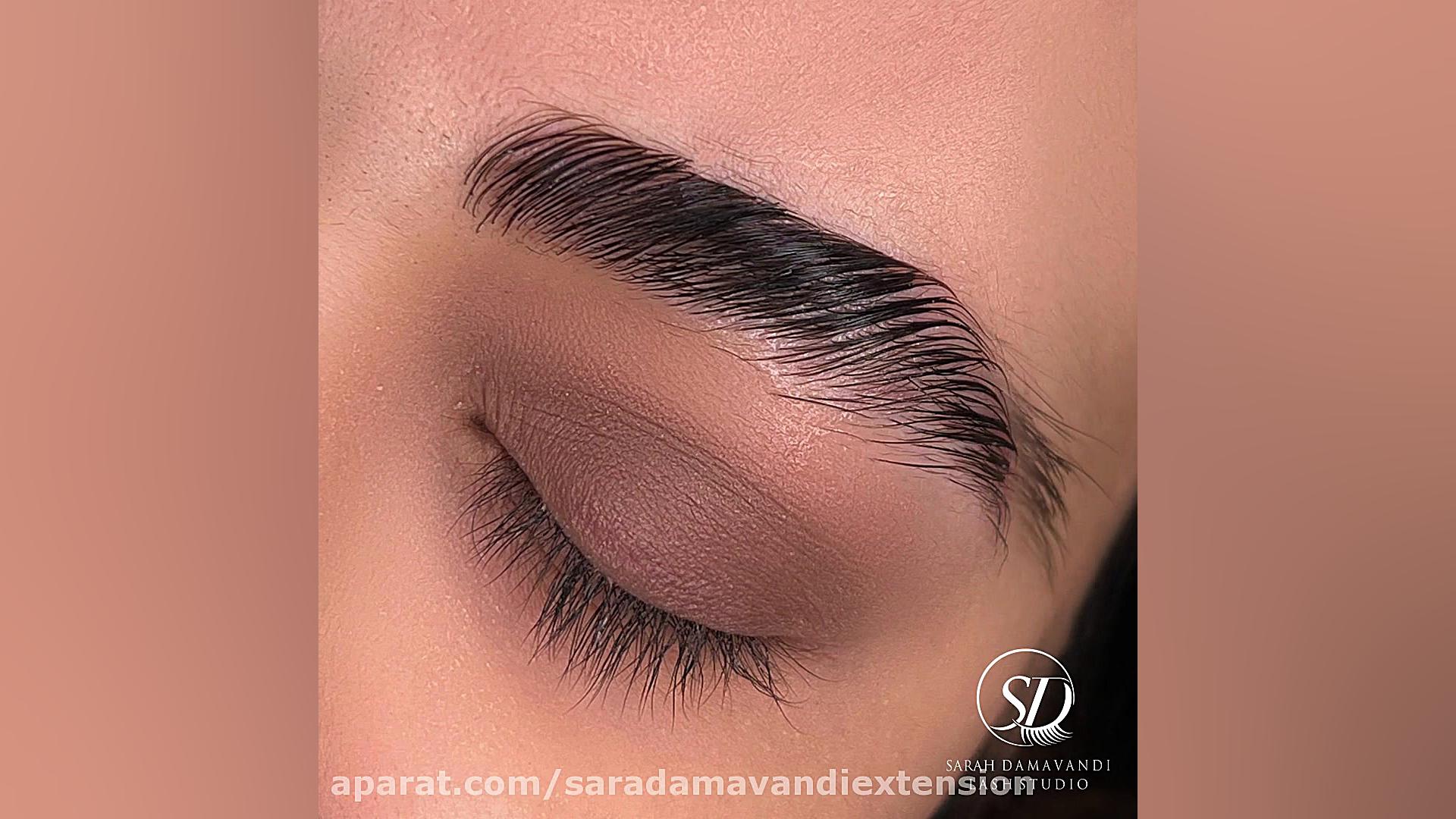 آموزش اکستنشن مژه مگا والیوم از صفر تا صد SVR