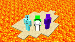 ماینکرفت اما آب به لاوا تبدیل...