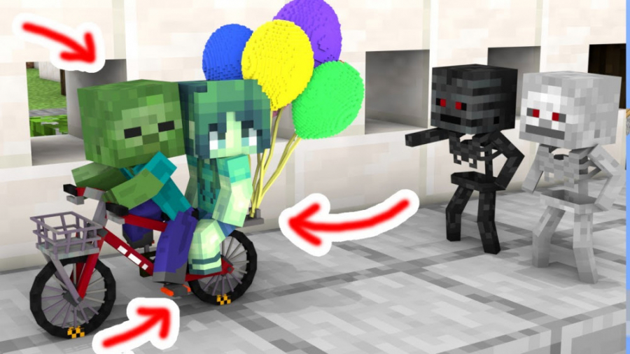 ماینکرفت انیمیشن مدرسه هیولاها...