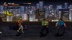 مرحله Skytrain در بازی Streets Of Rage 4 کنسول PS4