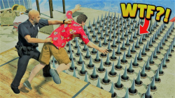 خنده دار ترین لحظات GTA V ......