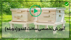 آموزش زنبورداری رایگان-زنبورداری مدرن-( هک کردن روی بدنه کندو )