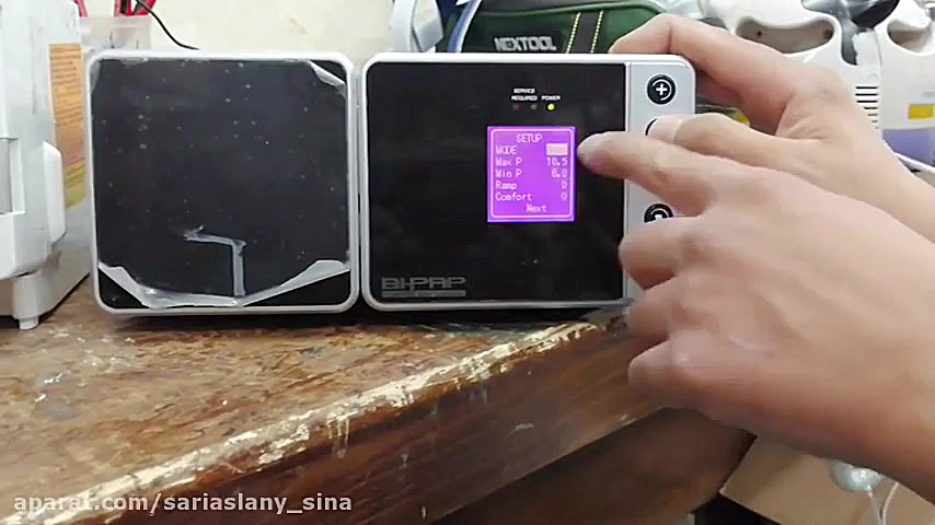 كاربري دستگاه BIPAP لایک