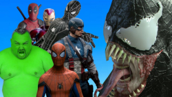 مرد عنکبوتی  هالک  مرد آهنی  س...