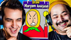 آريا کئوکسر و عزیز محمدی در جن...