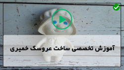 خمیر و عروسک بازی - خمیر بازی عروسک -  آموزش درست کردن وافل