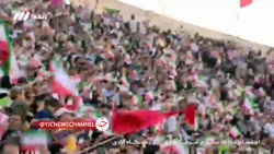 اجرای سلام فرمانده در ورزشگاه...