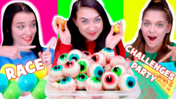 چالش خنده دار جدید  چالش غذایی...