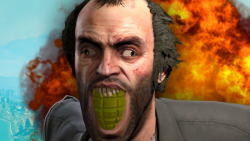 خنده دار ترین لحظات GTA V با ا...