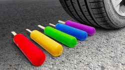 له کردن اجسام زیر لاستیک  له ک...