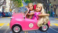 عروسک بازی خواهران عروسکی با م...