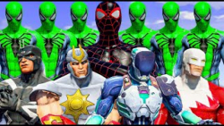 مرد عنکبوتی  PS5 در مقابل مرد عنکبوتی سبز | نبرد ابرقهرمانان